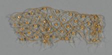 Fragment (Bonnet Trim), Europe, 1840/50. Creator: Unknown