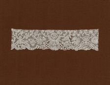 Fragment (Border), Flanders, 1750s. Creator: Unknown