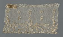 Fragment (Border), France, 1850/1900. Creator: Unknown