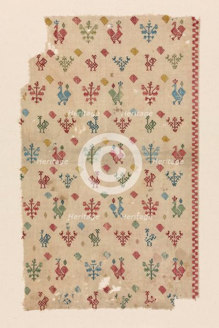 Fragment (Border), Greece, 1700/1900. Creator: Unknown.