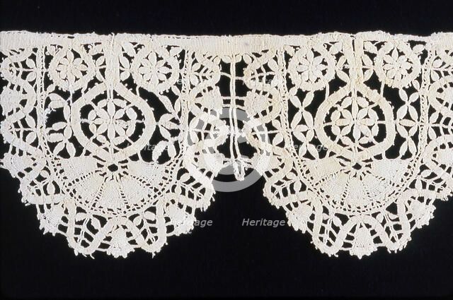 Fragment (Border), Italy, 1601/50. Creator: Unknown.