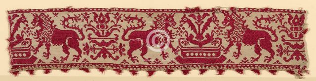 Fragment (Border), Italy, 1601/25. Creator: Unknown.