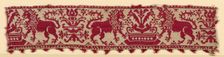Fragment (Border), Italy, 1601/25. Creator: Unknown