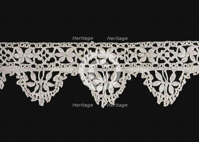 Fragment (Border), Italy, 1601/25. Creator: Unknown.