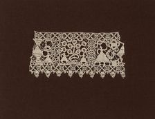 Fragment (Border), Italy, c. 1600. Creator: Unknown