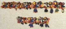 Fragment (Border), Peru, 100 B.C./A.D. 200. Creator: Unknown