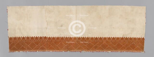Fragment (Border), Russia, 19th century. Creator: Unknown.