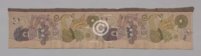 Fragment (Border), Russia, 19th century. Creator: Unknown.