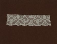 Fragment (Border), Valenciennes, 1765/75. Creator: Unknown