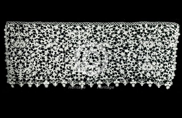 Fragment (Border), Venice, 1675/1700. Creator: Unknown.