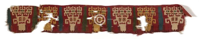 Fragment (Band), Peru, A.D. 700/900. Creator: Unknown.