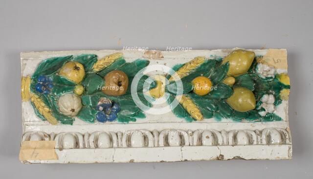 Fragment, c. 1900-1910. Creator: Benedetto Buglioni (Italian, 1461-1521).