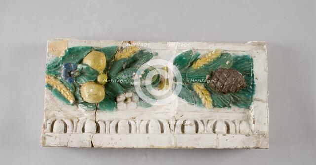 Fragment, c. 1900-1910. Creator: Benedetto Buglioni (Italian, 1461-1521).