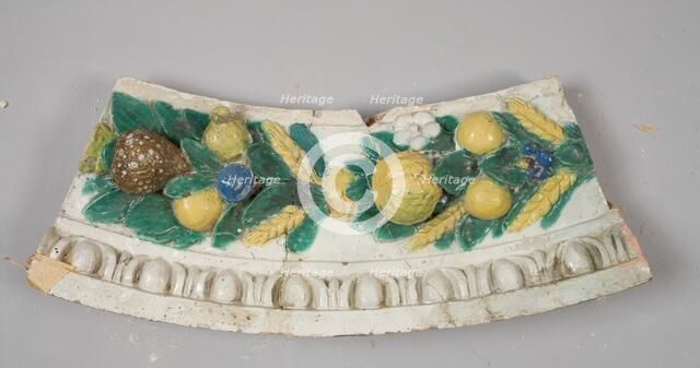 Fragment, c. 1900-1910. Creator: Benedetto Buglioni (Italian, 1461-1521).