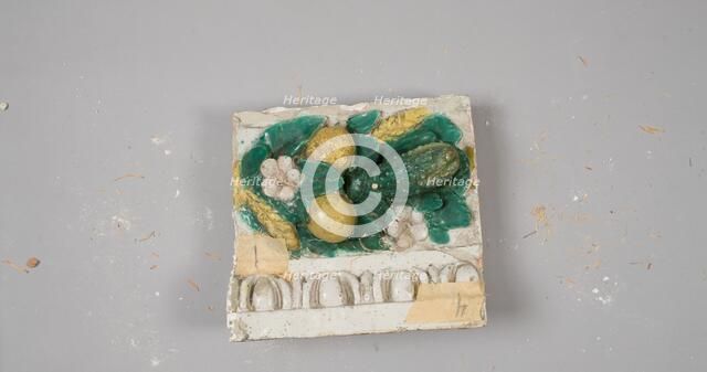 Fragment, c. 1900-1910. Creator: Benedetto Buglioni (Italian, 1461-1521).