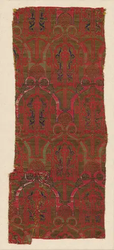 Fragment, Granada, 14th/15th century. Creator: Unknown