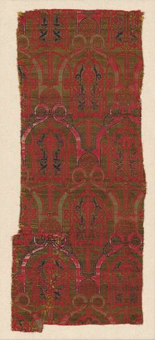 Fragment, Granada, 14th/15th century. Creator: Unknown