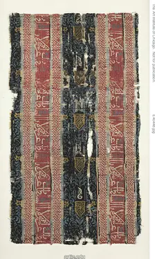 Fragment, Granada, 15th century. Creator: Unknown