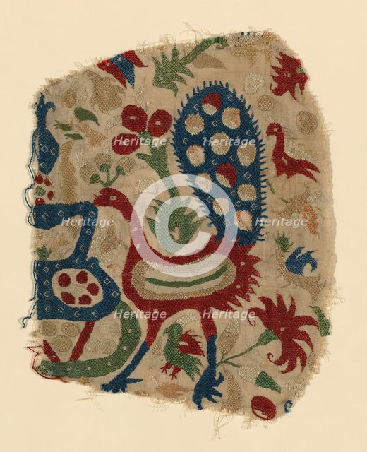 Fragment, Greece, 17th century. Creator: Unknown.
