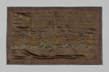 Fragment (Dress Fabric), China, Qing dynasty (1644-1911), 1800/25. Creator: Unknown
