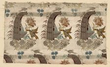 Fragment (Dress Fabric), France, 18th century. Creator: Unknown