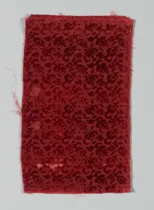 Fragment (Dress Fabric), Italy, 1601/50. Creator: Unknown