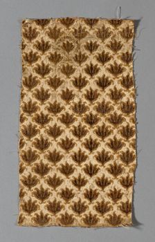 Fragment (Dress Fabric), Italy, 1650/1700. Creator: Unknown