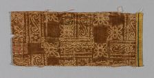 Fragment (Dress Fabric), Italy, 17th century. Creator: Unknown