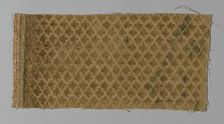 Fragment (Dress Fabric), Italy, 17th century. Creator: Unknown