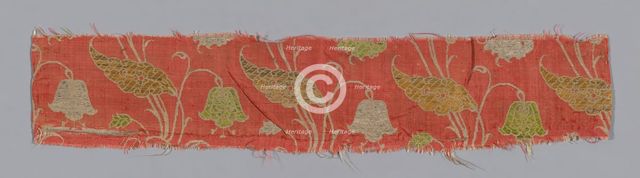 Fragment (Dress Fabric), Iran, 1600/50. Creator: Unknown.