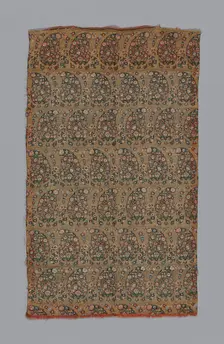 Fragment (Dress Fabric), Iran, 1801/50. Creator: Unknown