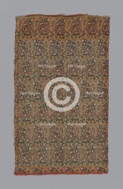 Fragment (Dress Fabric), Iran, 1801/50. Creator: Unknown.