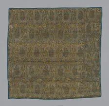 Fragment (Dress Fabric), Iran, 1801/1850. Creator: Unknown