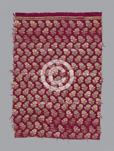 Fragment (Dress Fabric), Iran, 18th/19th century. Creator: Unknown.