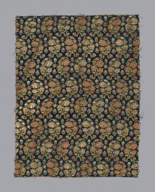 Fragment (Dress Fabric), Iran, 18th century. Creator: Unknown