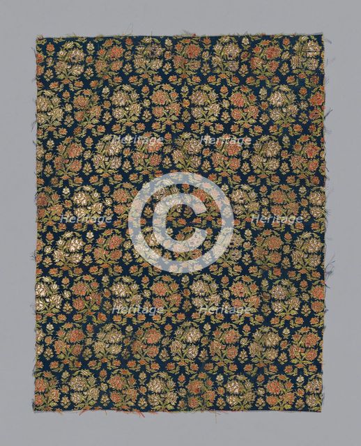 Fragment (Dress Fabric), Iran, 18th century. Creator: Unknown.