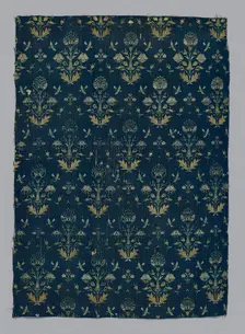 Fragment (Dress Fabric), Iran, 18th century. Creator: Unknown