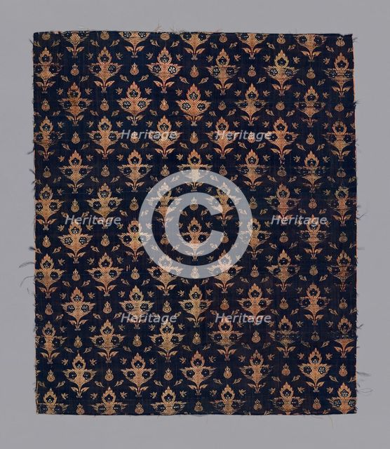 Fragment (Dress Fabric), Iran, 18th century. Creator: Unknown.