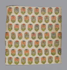 Fragment (Dress Fabric), Iran, 19th century. Creator: Unknown