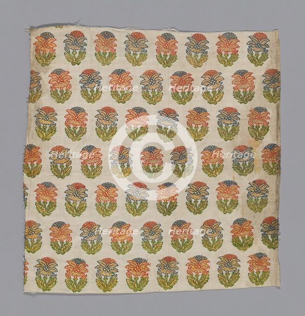 Fragment (Dress Fabric), Iran, 19th century. Creator: Unknown.