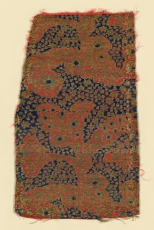 Fragment (Dress Fabric), Iran, 19th century. Creator: Unknown