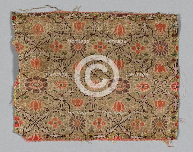 Fragment (Dress Fabric), Iran, . Creator: Unknown.