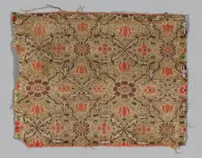 Fragment (Dress Fabric), Iran, . Creator: Unknown