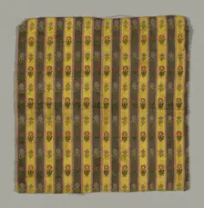 Fragment (Dress Fabric), Persia, 18th/19th century. Creator: Unknown