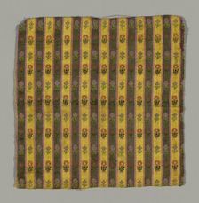 Fragment (Dress Fabric), Persia, 18th/19th century. Creator: Unknown