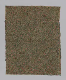 Fragment (Dress Fabric), Persia, 18th century. Creator: Unknown
