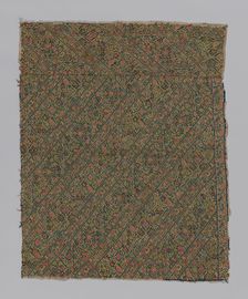 Fragment (Dress Fabric), Persia, 18th century. Creator: Unknown