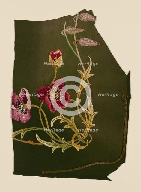 Fragment, England, 1850/1900. Creator: Unknown.