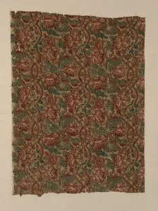 Fragment, England, 19th century. Creator: Unknown