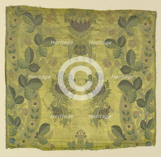 Fragment, England, c. 1720/24. Creator: Unknown.